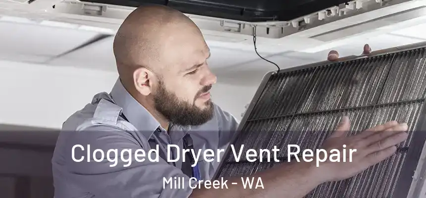  Clogged Dryer Vent Repair Mill Creek - WA
