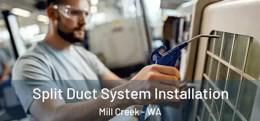  Split Duct System Installation Mill Creek - WA